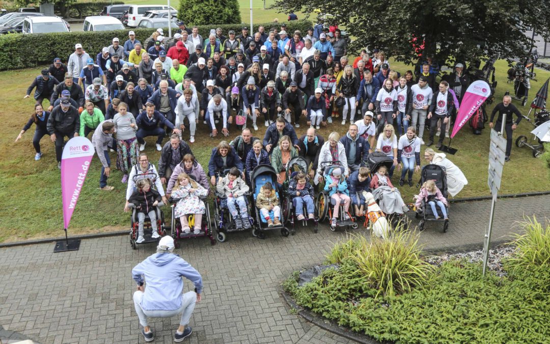 Rekordspendenergebnis beim Rett Golftag: 85.000 Euro